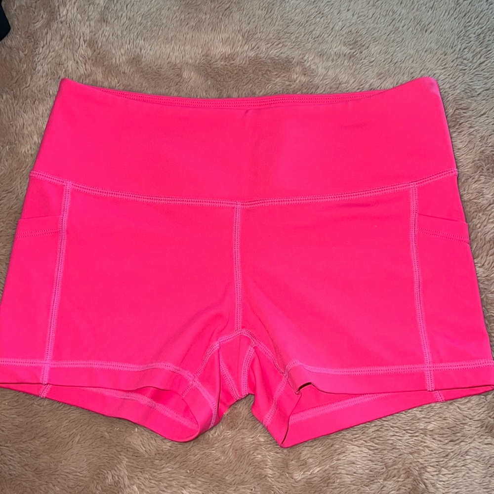 Feed Me Fight Me Hot Pink Shorts